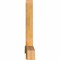 Ekena Millwork Bellingham Rough Sawn Timber Gable Bracket, Western Red Cedar, 96"W x 48"H x 6"D x 6"F, 12/12 Pitch GBW096X48X0606BEL00RWR - alternate 5
